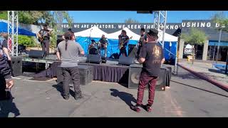 Alchemy (Mexico) sound check Metal Swap meet 2023