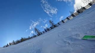 Courmayeur - Szersza od Groste, a że krótka, to dwa razy pod rząd :) ( Trasa / Piste 19 ) 19.01.2024