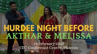 Hurdee Night Before | Akthar & Melissa | CEC Conference Centre | 24 February 2023 | E2R