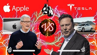 Apple vs Tesla, Batalla tecnológica