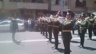 National Anthem of Armenia - played by the military band