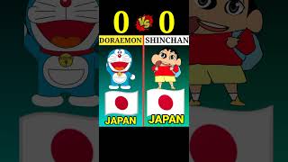 doraemon vs sinchan ❓️ #shorts #viral #mrindianhacker #brainxmania