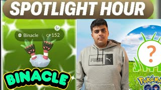 Pokémon GO Binacle Spotlight Hour On Tuesday, July 16,2024