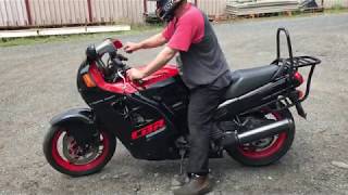 Honda CBR1000F 1987 Test Ride