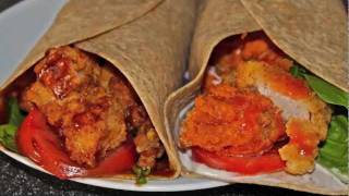 -G.M.T- BBQ & Buffalo Ranch Chicken Wraps