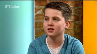 RTÉs Today Show - Interviews Luke Culhane - Antibullying Warrior