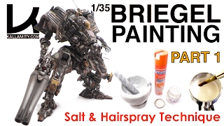 KALLAMITY 1/35 BRIEGEL PAINTING PART 1: SALT & HAIRSPRAY TECHNIQUE