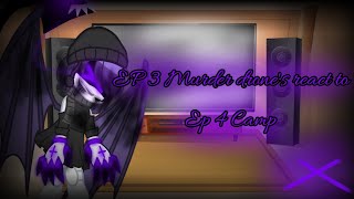 Ep 3 Murder drone's react to ep 4 Camp|Murder drone's|Made by: • 𝒥ℯ𝓈𝓈𝒾𝒸𝒶 𝒯𝒽ℯ 𝒞𝒶𝓉 •