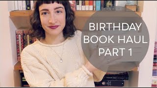 Birthday Book Haul Part 1