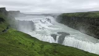 Gullfoss Waterfall Iceland in Summertime