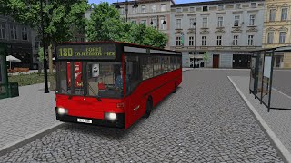 OMSI 2 Карта Podmiejska Маршрут 180 Mercedes-Benz O405