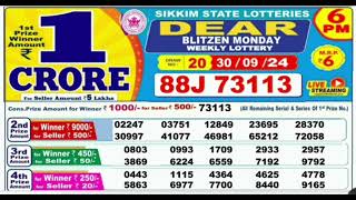 Nagaland lottery result today 6pm  30/09/2024 -  morning Nagaland State Lottery Result Pdf.