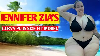 Jennifer Zia's Curvy Plus Size Model ✅Brand Ambassador | Curvy Models | Biography, wiki, lifestyle