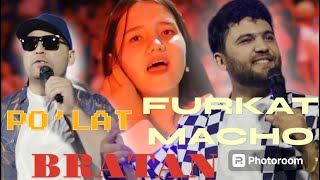 Furkat Macho Ft Po’lat-Bratan ruscha (konsert version)#love #music #furkatmacho #russia