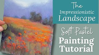 Create A Beautiful Landscape Painting In Soft Pastel - Perfect For Beginners!