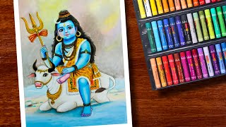 Cute Shiv ji Drawing | Mahashivratri Drawing | Bolenath Drawing | Shiva Drawing | Mahadev Drawing