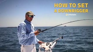 How to Set a Downrigger