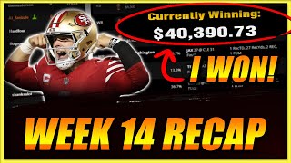 DRAFTKINGS NFL DFS Week 14 Fantasy Football Recap