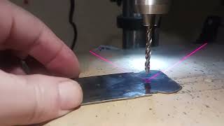 Easy fix for drill press lack of lighting.