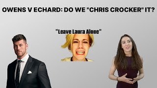 OWENS v ECHARD: Do We "Chris Crocker" It? Owens Continues to Exploit VAWA