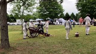 18th Century Artillery Kingsbury Artillery Lockes Militia #history #historical #subscribe #artillery