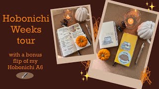 Hobonichi Weeks 2022 tour | How I use my Hobonichi Weeks | With bonus Hobonichi A6 flip! ✨