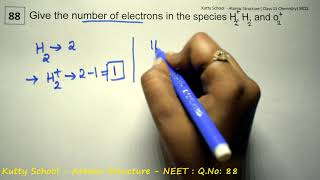 neet chemistry mcq   Atomic Structure 88