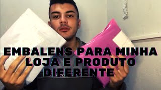 Embalagens para minha loja e produto diferente para revenda !!!