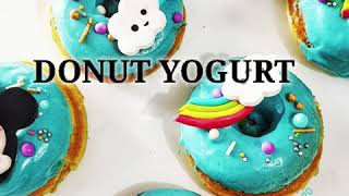 DONUT YOGURT GLUTEN FREE no mixer, no ulen, no proofing ( dipanggang )