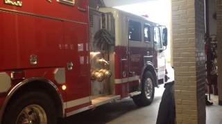 LFD Engine 2 responding to door pop