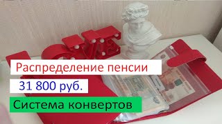 Распределение пенсии. Система конвертов.