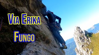 Via Erika - Giro del Fungo Alternativo - via Accademici Lancia - Grignetta Climbing