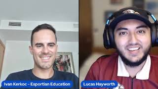 🎮 Esports Director Lucas Hayworth From Oklahoma Christian University 🎓