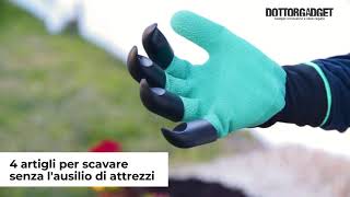 Guanti da giardino con artigli - DottorGadget