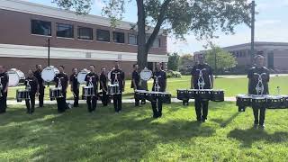 Colt Cadets 2023 - open class finals night! - Drumline in the lot - Part 3