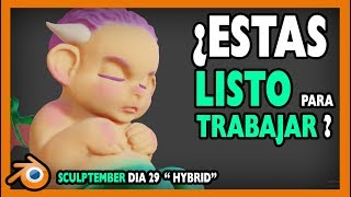 👀 Como SABER que TENGO las DESTREZAS para TRABAJAR | Escultura digital blender 2.8