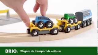 BRIO Car Transporter Rail and Road Set 33212 Français