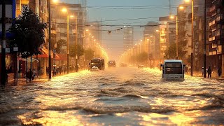 Cars Washed Away In Turkey's Capital Today 🇹🇷 Ankara Floods June 11 2023 türkiye sel