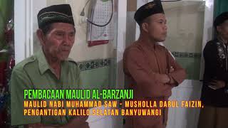 PEMBACAAN MAULID AL BARJANZI