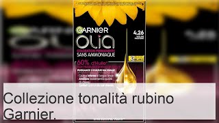 Tonalità rubino della tinta per capelli Garnier Color Naturals - novità dell'autunno 2018