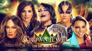 WWE Crown Jewel 2023 5-Way Woman’s World Championship Match 2K23 Simulation