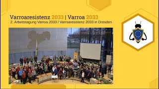 Bericht 2. Arbeitstagung Varroaresistenz 2033 - Dresden