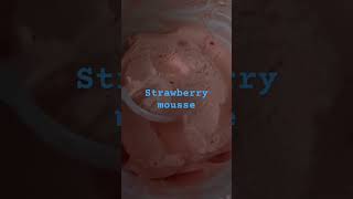 My mom made #strawberry #mousse, we had a #snack attack #yummy