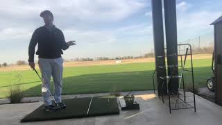 Back swing demonstration