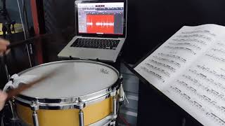 Solo 22 from "The All-American Drummer" Charley Wilcoxon 108bpm