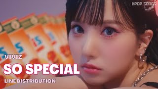 VIVIZ - ‘SO SPECIAL’ (Line Distribution+Color Coded)