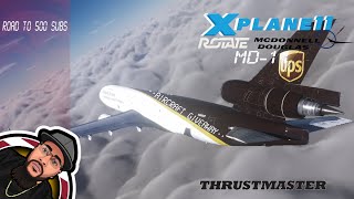 X-Plane 11 🔴Live🔴 | New Rotate Sim MD-11F **Giveaway** | Miami✈️Louisville | Tobi EyeTracker 5