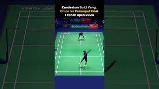 Kandaskan wakil Taiwan, Chico ke Perempat Final French Open 2024 #shorts #frenchopen2024 #badminton