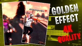 Golden 4K Quality Effect Editing Free Fire || Alight Motion Video Editing 🔥🔥 || Raj Tips YT