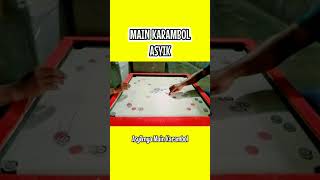 ASYIKNYA MAIN-MAIN #shorts #youtubeshorts #carrom #viral #shortvideo #youtube